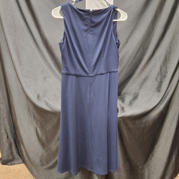 Jessica Howard Dark Blue A-Line Midi Dress - Picture 6 of 10